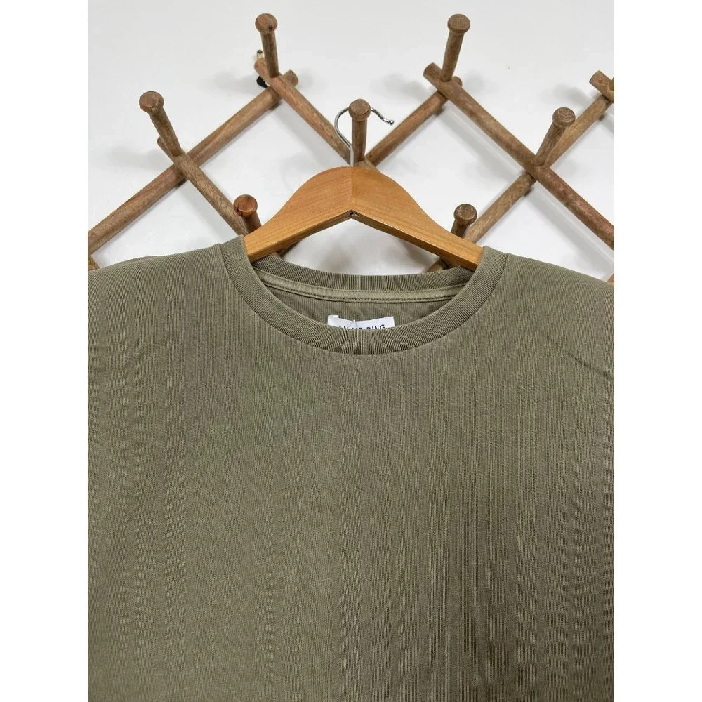Anine Bing Tanner Tank In Green - Picture 4 of 13